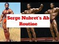 Serge Nubret S Ab Routine