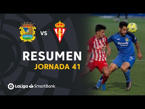 Highlights CF Fuenlabrada vs Real Sporting (0-0)