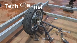 Homemade electric Go Kart - P2 / Tự chế xe Gokart chạy điện