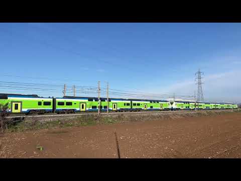 Trenord RE Milano Centrale - Verona Porta Nuova sulla MI - VE