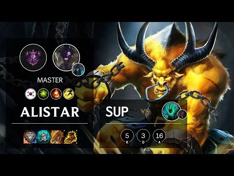 Alistar Support vs Thresh - KR Master Patch 10.7