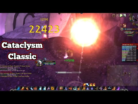 My First 85 Cata Classic BG! 6-0 Top DMG Fire Mage Solo PvP - Rakzo