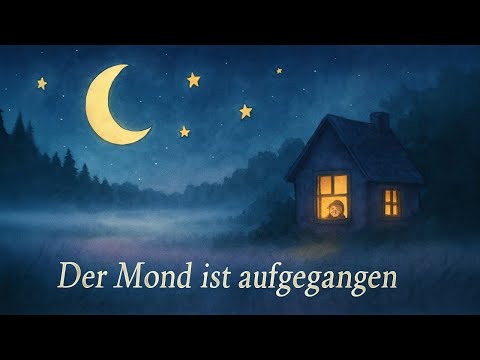 Der Mond ist aufgegangen 🌙 Schlaflied für Kinder zum Träumen 😴