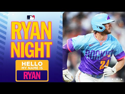 Ryan McMahon homers during Ryan Night at Coors Field!