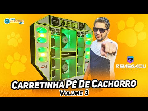 CD CARRETINHA PÉ DE CACHORRO VOLUME 3 - DJ RENEGADU