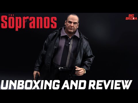 The Sopranos Black8 Tony Soprano 1/6 Scale figure Unboxing and Review