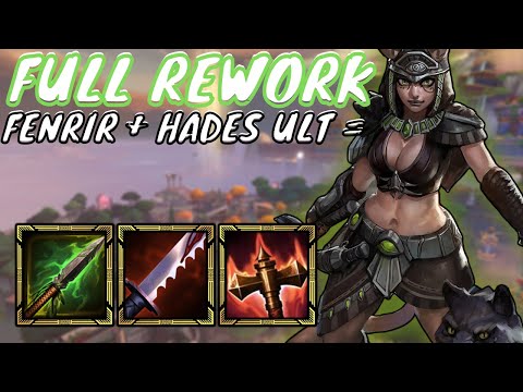 BASTET REWORK IS SO FUN | Smite Season 8 Conquest | All new cat build