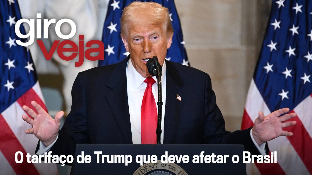 Trump deixa Brasil e o mundo em alerta com 'tarifaço' sobre importações | Giro VEJA