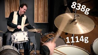 Video thumbnail for Zildjian 14" A. 60's Stamp Hi-Hat Cymbal Pair - 838/1114g by Steve Maxwell Drums