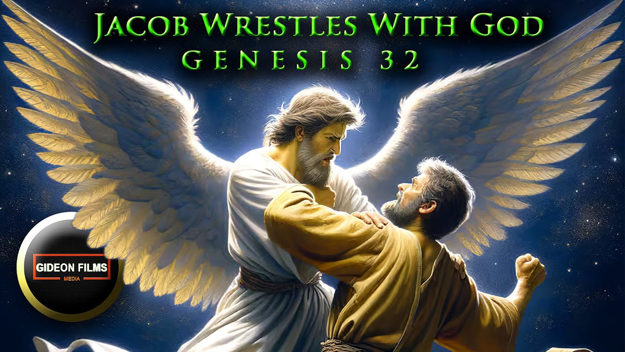 Jacob Wrestles With God | Genesis 32 | Jacob Prepares to Meet Esau | Jacob fights with the Angel