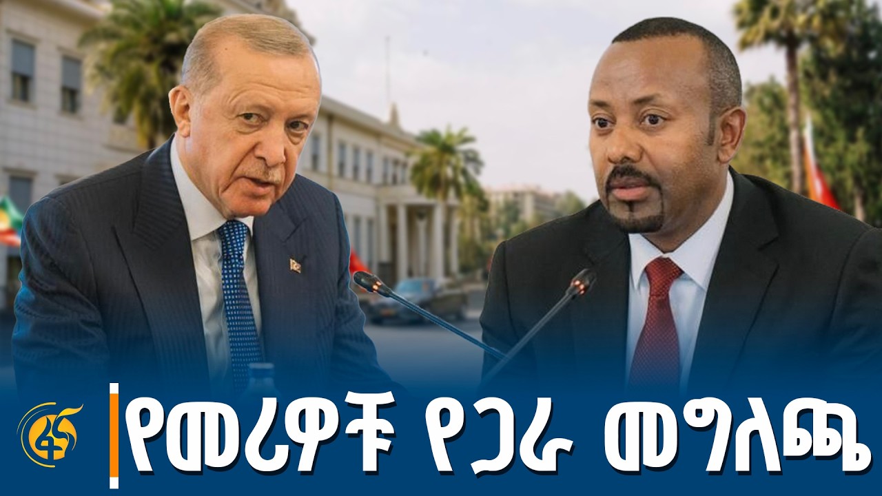 የጠ/ሚ ዐቢይ አሕመድ (ዶ/ር) እና የቱርክዬ ፕሬዚዳንት ረጀብ ጠይፕ ኤርዶዋን የጋራ ጋዜ?