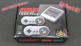 Super Mini NES PLUS - 1600 in 1 - Ultimate And It Plays Everything 😨