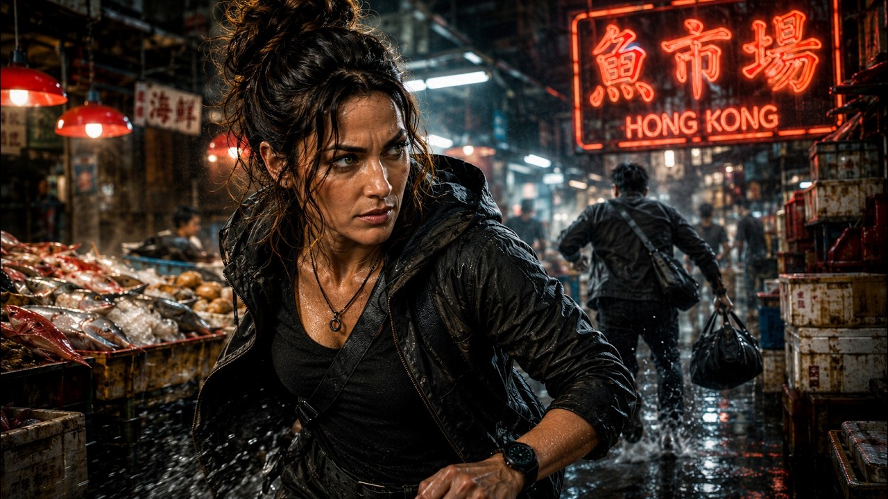 41. Hong Kong Fish Market Chase