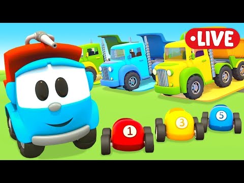 🔴 Leo der Lastwagen - Kompilation aus den besten Folgen - Cartoons 24/7