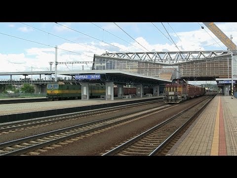 Doppia trazione di 131 ZSCS a Poprad-Tatry - Double traction of 131 ZSCS in Poprad-Tatry