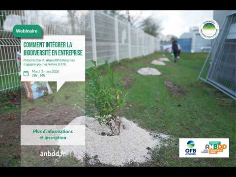 [Webinaire] Comment intégrer la biodiversité en entreprise (Entreprises Engagées pour la Nature)