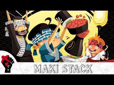 Maki Stack Review - with Talking Board Games