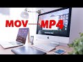 How To Convert MOV To MP4 FREE On Mac