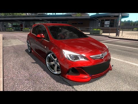ETS 2 1.36 Car Mod | Opel Astra J | Passenger Test