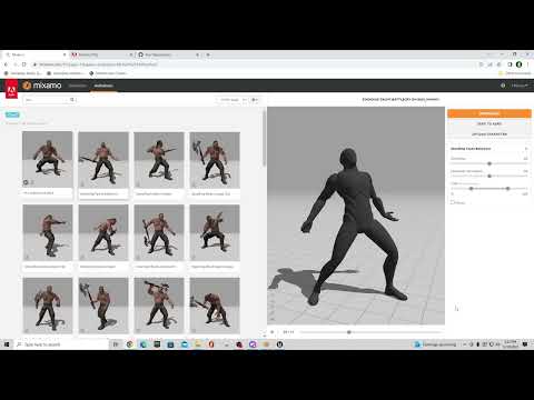UE5 Mixamo Retargeted Animations