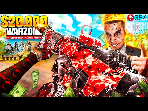 I’m NOW a $20,000 Verdansk Tournament World Champion! 🏆