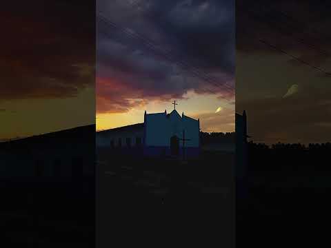 Pôr-do-sol em Santa Quitéria do Maranhão, simplesmente perfeito 🙏🏽🤍