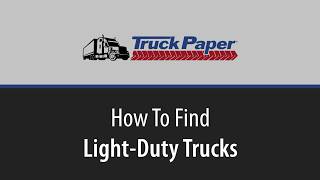How To Find Light-Duty Trucks On TruckPaper.com