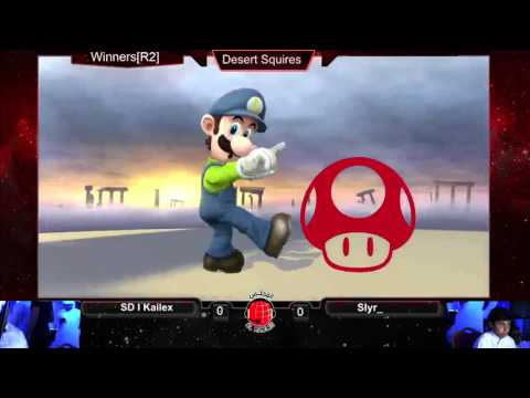 Desert Squires SSB4: Kailex (Luigi, G&W) vs Slyr (Lucas) - WR2