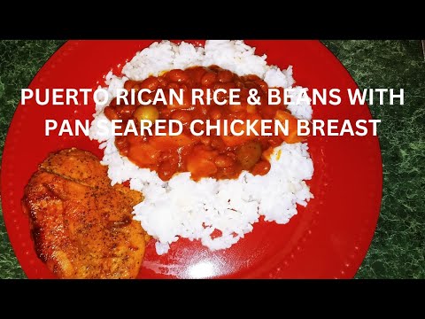 HOW TO COOK PUERTO RICAN BEANS & RICE