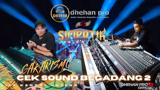 Download lagu CEK SOUND SIMPATIK MUSIC - BEGADANG 2 - CAK ARIS MC  mp3