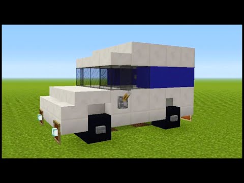 Minecraft: How to Make a Mail Truck! - YouTube