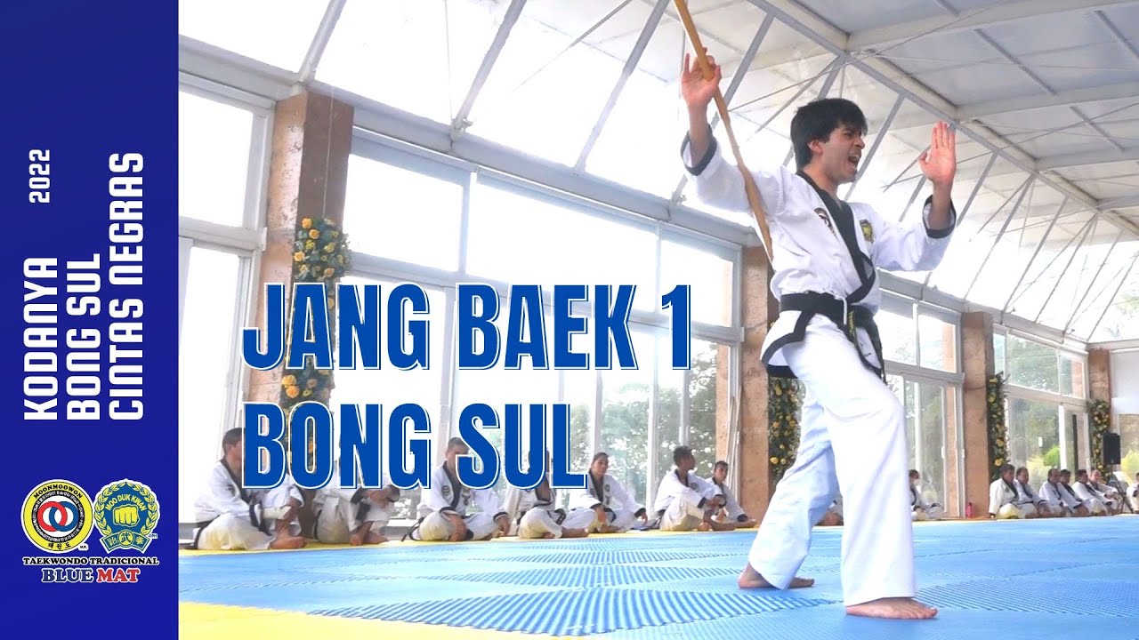 Jang Baek 1 #Kodanya 2022 #bongsul #moonmoowonmoodukkwan #MoodukkwanBlueMat #taekwondotradicional