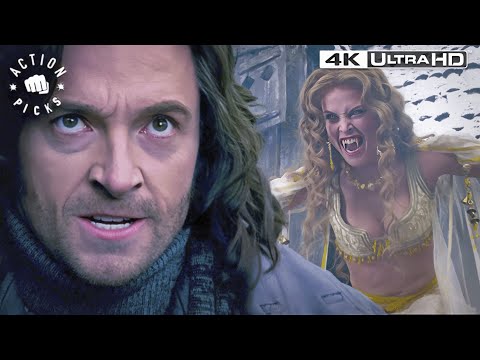 Vampire Brides Attack Village (Hugh Jackman) | Van Helsing 4k HDR
