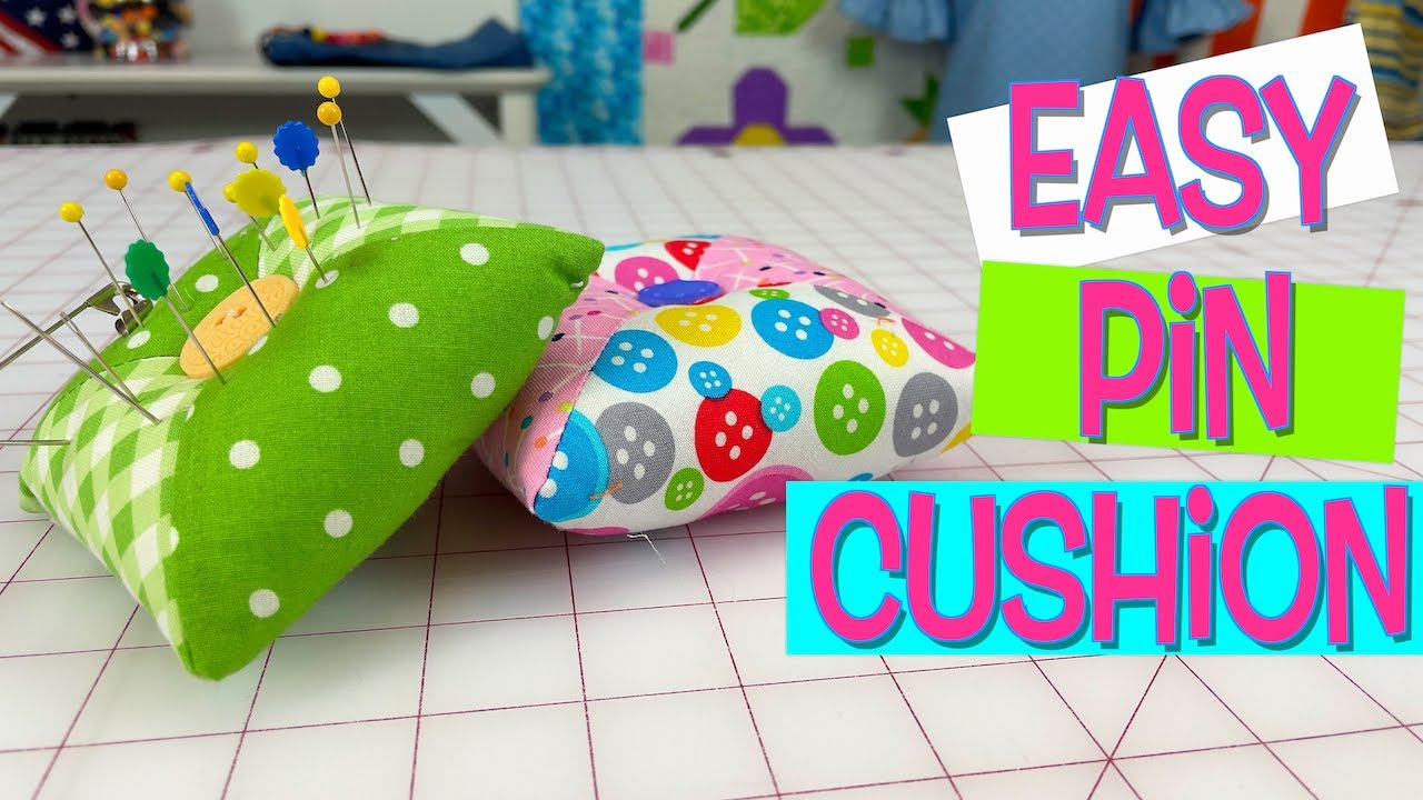 Easy Pin Cushion | Beginner Project | The Sewing Room Channel