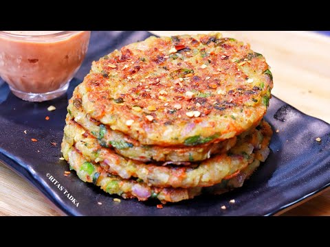 Crispy Aloo Chilla (The Breakfast You'll Make Every Week)
