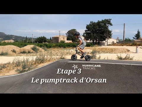 NoNo Rider test le pumptrack d'Orsan (30) en mini-bmx freestyle. Étape 3 #pumptrack #minibmx
