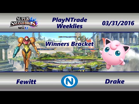 PNT 03/31/16 - Fewitt (Samus) vs Drake (Jigglypuff) - Winners - Smash 4