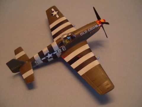 ACADEMY 1/72 P-51 B & D - A Double Building Review