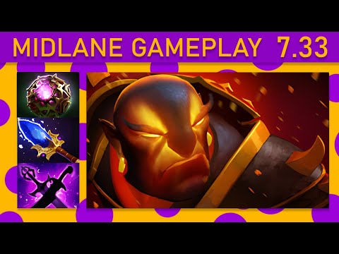 ⭐20 Kills! New Patch Ember Spirit Mid Gameplay - Dota 2 Top MMR