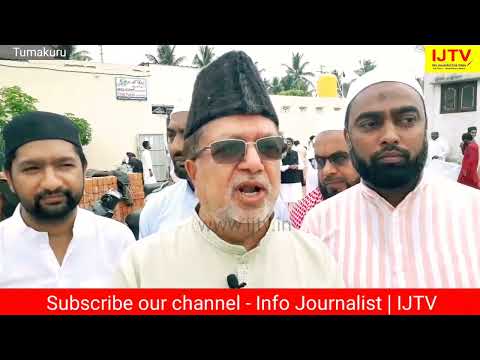 Ramadan Eid | Basava Jayanti wishes by Tumkur AAP Leader Muneer Ahmed | Amarican | report by IJTV