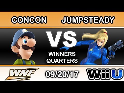 WNF 3.7 - SS | Mr. ConCon (Luigi) Vs. DyS | Jumpsteady (Zero Suit Samus) Winners Quarters