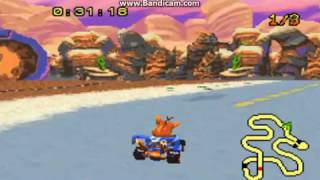 How to unlock Fake Crash in Crash Nitro Kart (GBA)