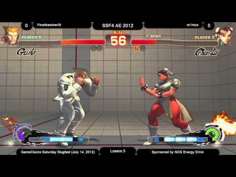 Finelikewine49 (GU) vs m1nica (CH) - AE 2012 - GameClucks Saturday Slugfest