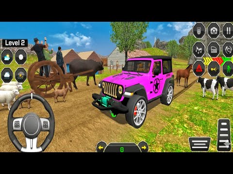Real Jeep Driving Simulator 2025:- 2026 4x4 Offroad Jeep Driver Offroad Jeep Games Android Gameplay