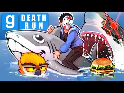 Gmod Ep. 79 DEATH RUN! - SUMMER SHARK WEEK EDITION! (Garry's Mod Funny Moments) Video