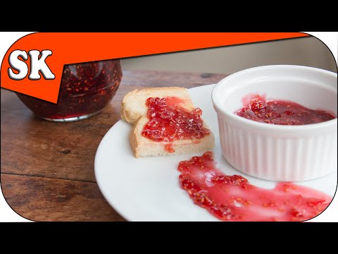 HOMEMADE RASPBERRY JAM - Quick and Easy
