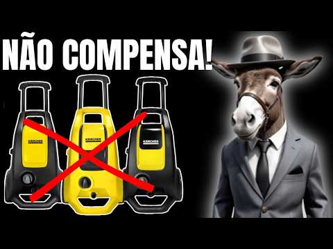 As 3 PIORES Lavadoras de Alta Pressão KARCHER! (Linha K3 Doméstica)