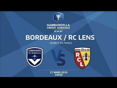 Coupe Gambardella-CA I Quarts de finale - Bordeaux / Lens