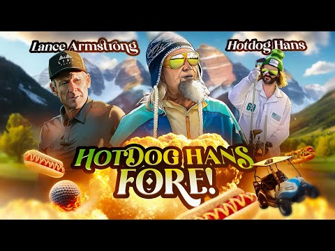 Hotdog Hans FORE! mit Lance Armstrong