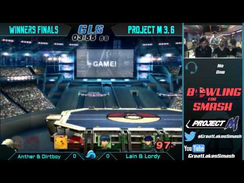 Bowling for Smash IV Project M Winners Finals - Kzoo | Dirtboy & Anther vs. Lain & Kzoo | Lordy